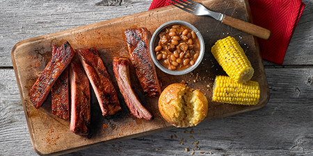 Elmhurst IL Barbecue Food To Go - Famous Dave's - menu-award-winning-ribs